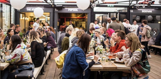 EXPERIENCES: Street Food Social at BOXPARK Shoreditch