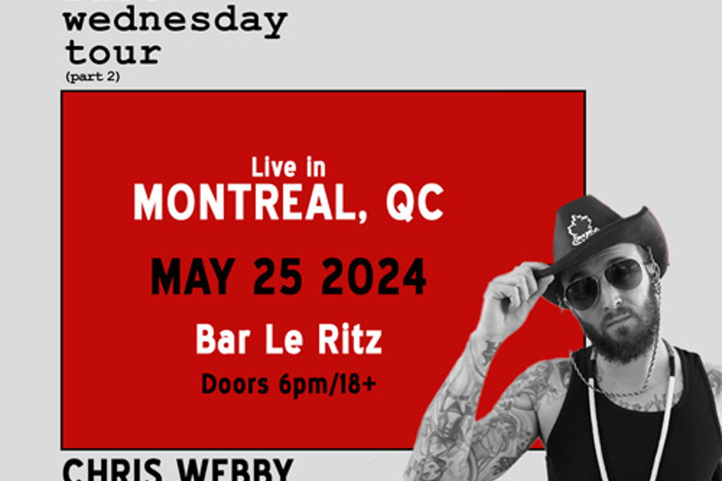 CHRIS WEBBY ''LIVE IN MONTREAL''