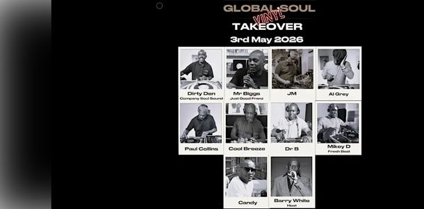 Global Soul Vinyl Takeover - Connoisseurs Soul Session