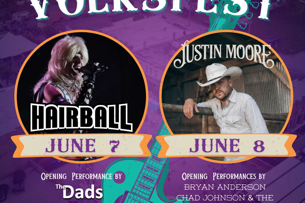 Goodhue Volksfest: The Goodhue Jaycees Present: Hairball in Concert at  – Red Wing, MN