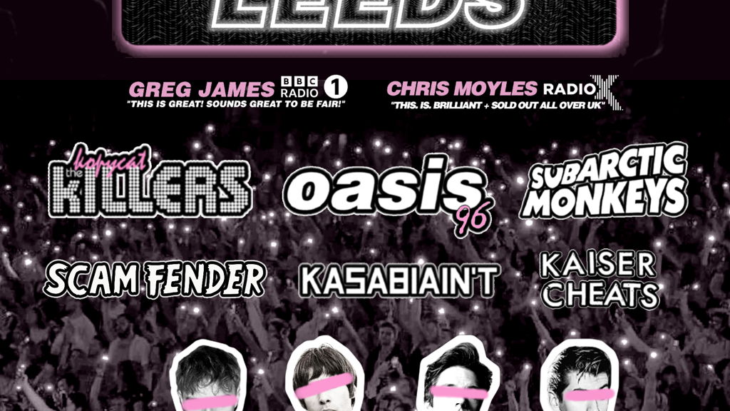 Tribute Festival - Killers v Fender v Monkeys v Oasis v Kasabian v Kaiser