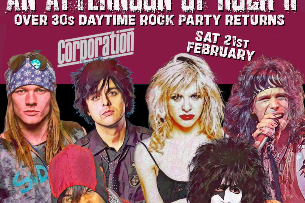 An Afternoon of Rock SHEFFIELD - Rock & Metal For Over 30s, 2pm-6:30pm