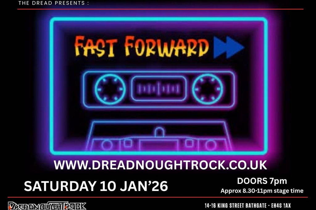 FASTFORWARD - Pop and Rock Covers Night Event Title Pic