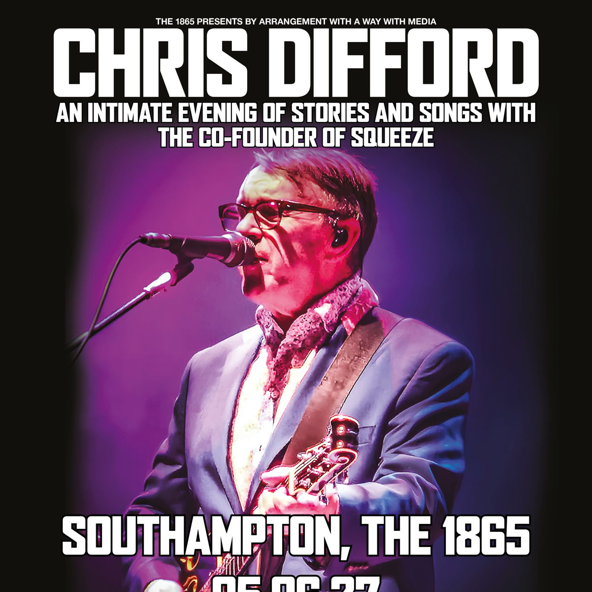 Chris Difford: An Intimate Evening with the Co-Founder of Squeeze