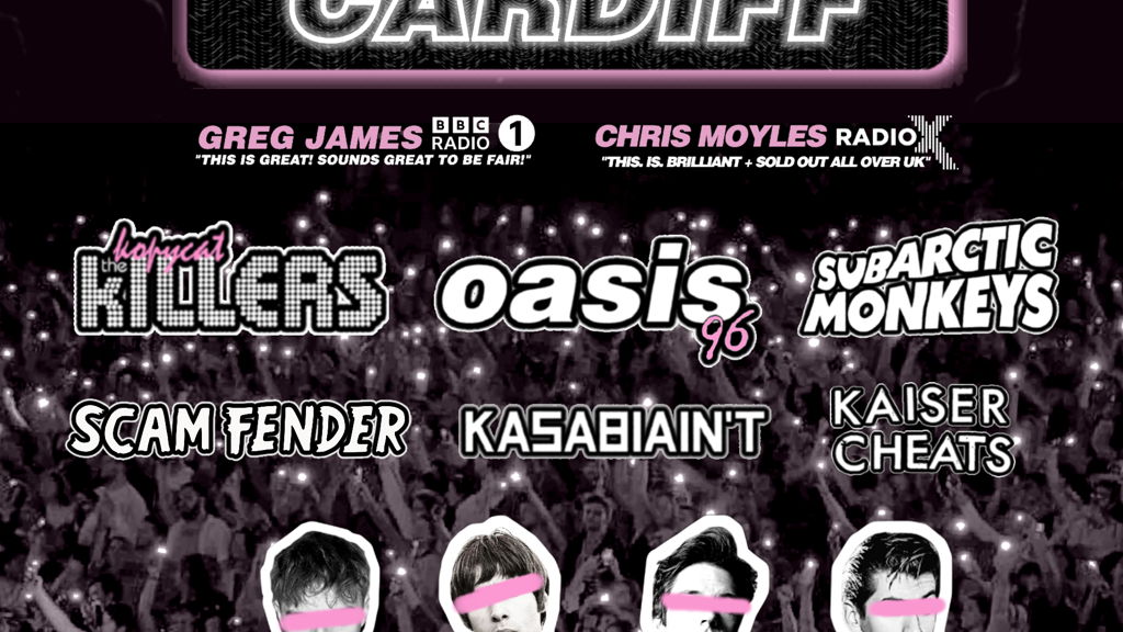 Tribute Festival - Killers v Fender v Monkeys v Oasis v Kasabian v Kaiser