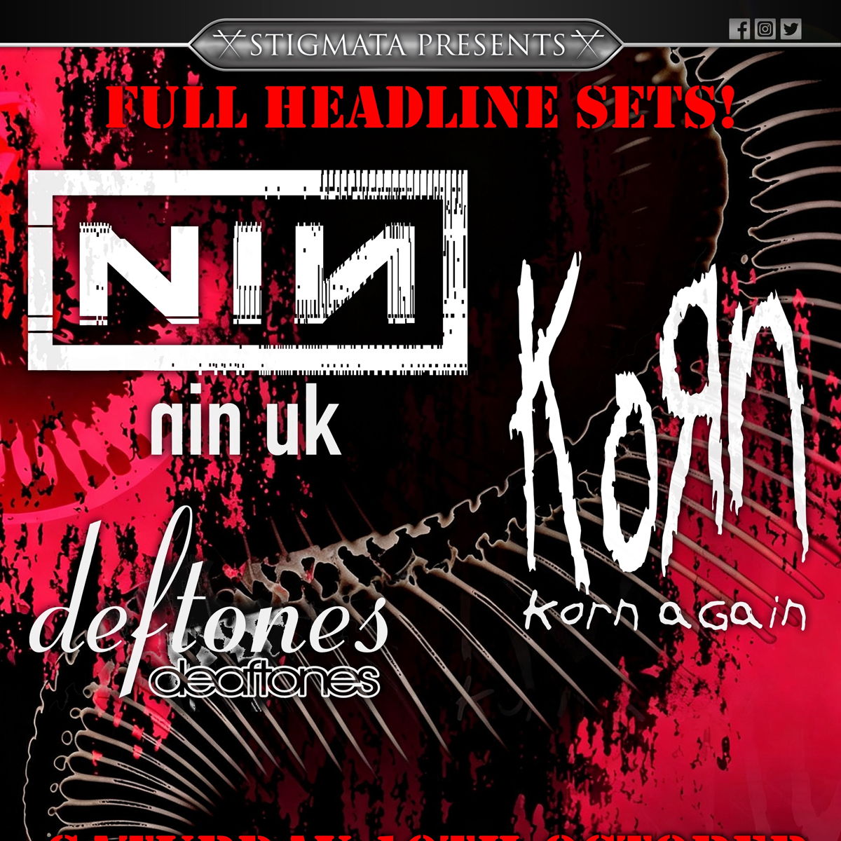 NIN UK + DEAFTONES + KORN AGAIN