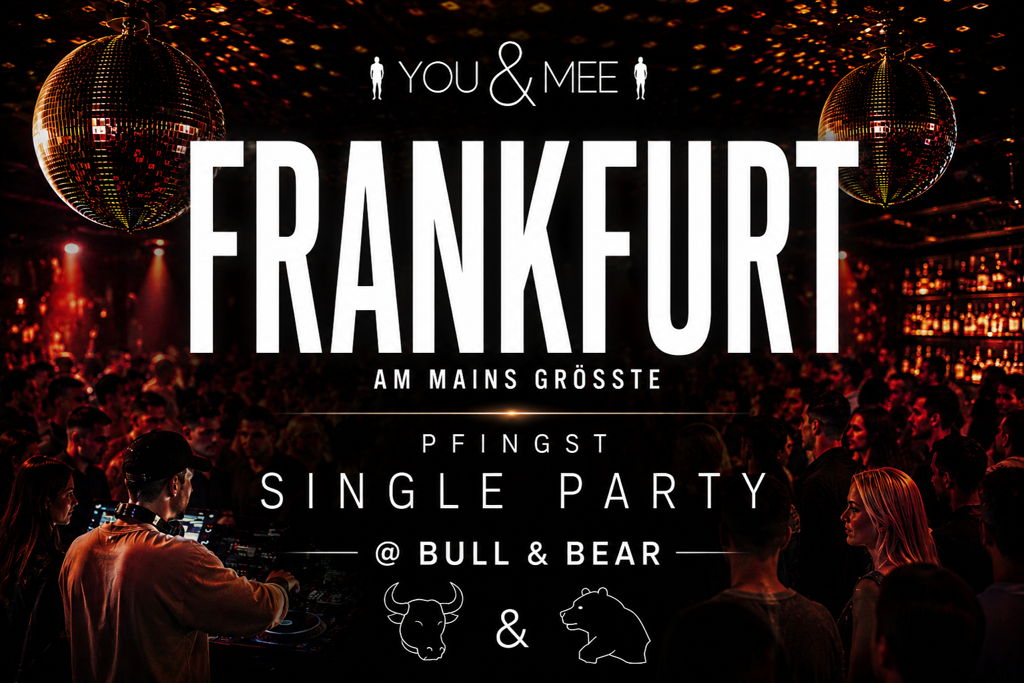 Logo Frankfurt am Mains größte Pfingst-Singleparty