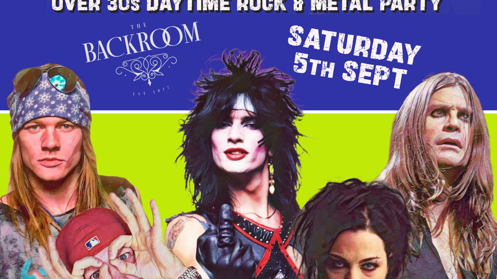An Afternoon of Rock LEEDS - Rock & Metal For Over 30s, 3pm-7pm
