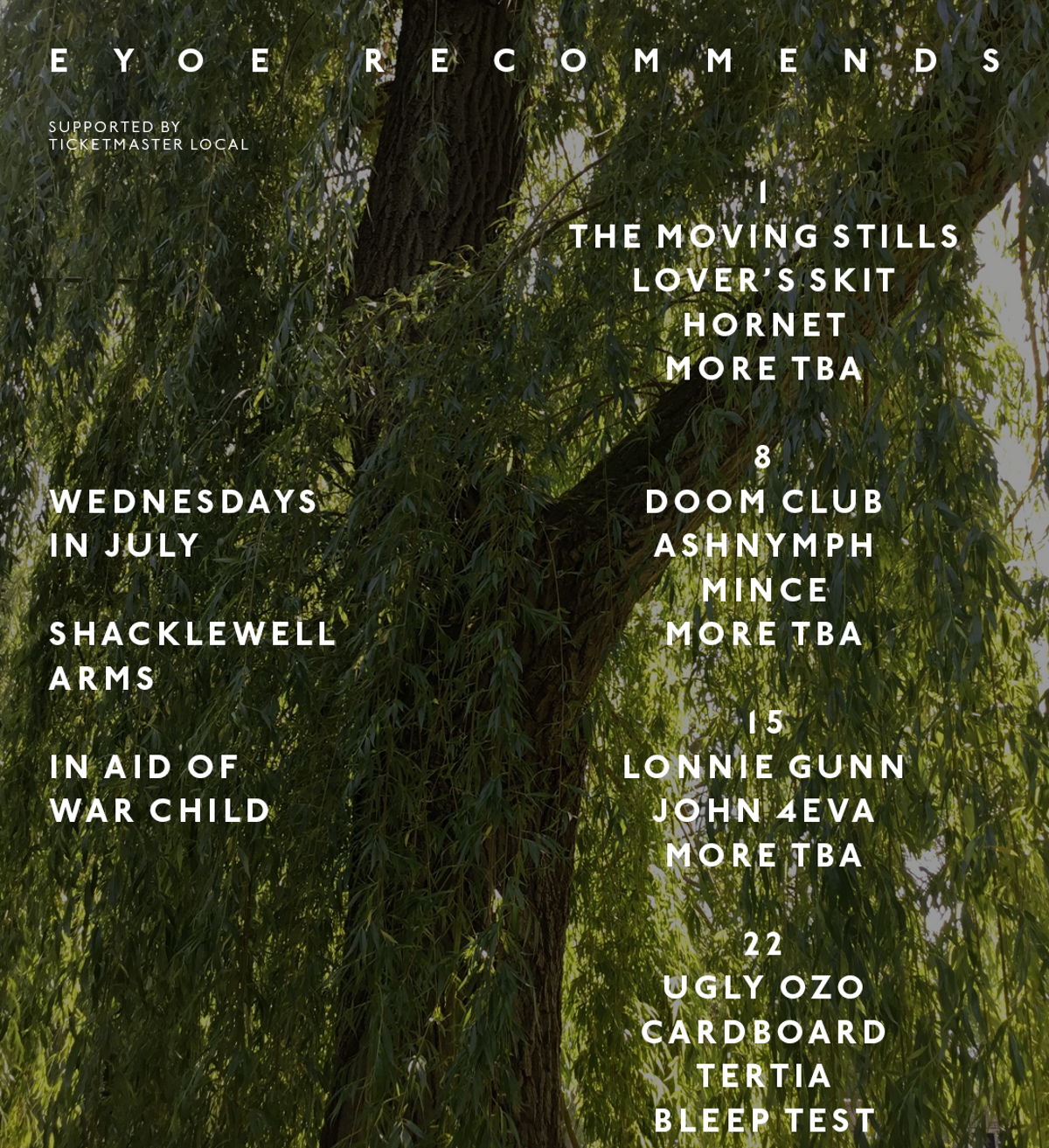 EYOE Recommends: In Aid of War Child