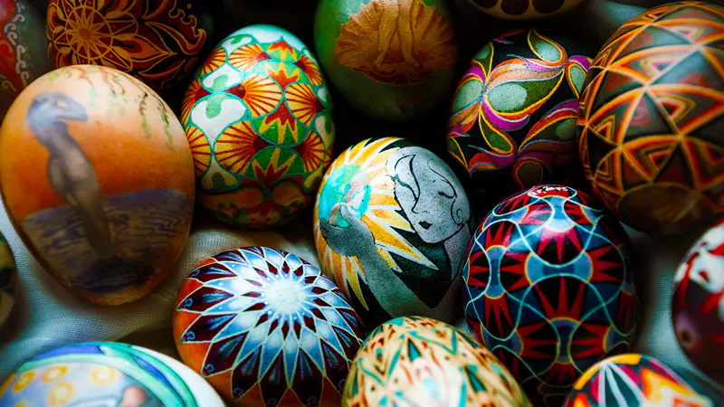 Full Moon Workshop: Pysanky Ukrainian Egg Decorating with Jenny Santa Maria