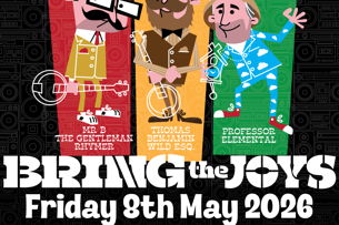 Professor Elemental + Mr B The Gentleman Rhymer + Thomas Benjamin Wild Esq.