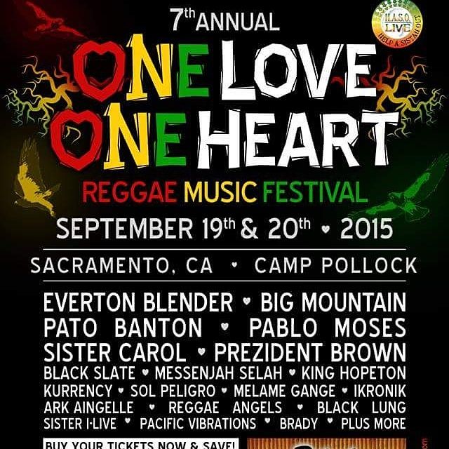 Sacramento One Love One Heart Reggae Festival Events Universe
