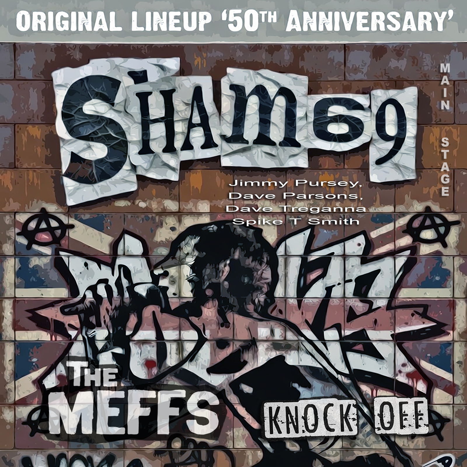 SHAM 69 ‘Original Lineup - '50th Anniversary’+ Special Guests