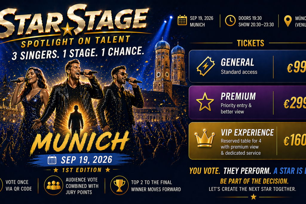 StarStage Munich  Spotlight on Talent – Munich Edition