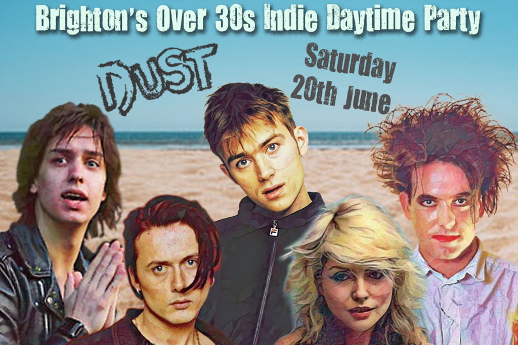 An Afternoon of Indie BRIGHTON - Indie for the over 30s, 3pm-7pm Event Title Pic