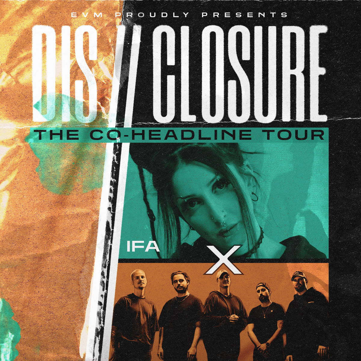 IFA x NEVER BACK DOWN  – DIS // CLOSURE – THE CO-HEADLINE TOUR 2026